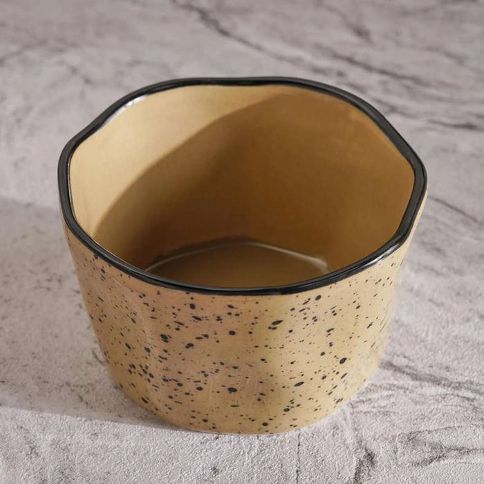 Haldor Speckled Stoneware Ramekin 280Ml -Brown