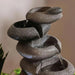 Haley Polyresin Table Fountain 21X17X35Cm - Grey Pan Home