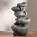 Haley Polyresin Table Fountain 21X17X35Cm - Grey Pan Home