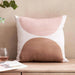 Half-Moon Printed Filled Cushion 45X45 Cm-Brown/Peach Pan Home