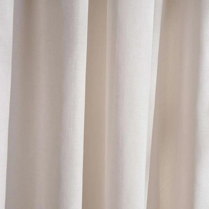 Halsey Sheer 2 Piece Curtain Set 135X240Cm - Beige Pan Home