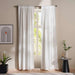 Halsey Sheer 2 Piece Curtain Set 135X240Cm - Cream Pan Home