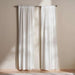 Halsey Sheer 2 Piece Curtain Set 135X240Cm - Cream Pan Home