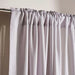 Halsey Sheer 2 Piece Curtain Set 135X240Cm - Taupe Pan Home