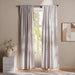 Halsey Sheer 2 Piece Curtain Set 135X300Cm - Grey Pan Home