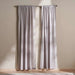 Halsey Sheer 2 Piece Curtain Set 135X300Cm - Taupe Pan Home