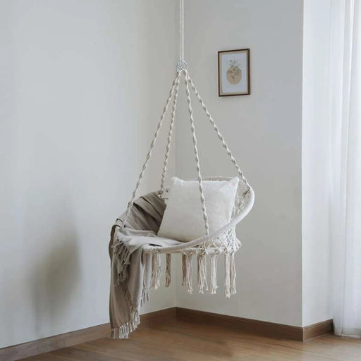 Hammock Swing Chair 80X60- Cream Pan Home