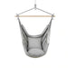 Hammock Swing Chair With 2 Cushions 130X100Cm - Grey Pan Home
