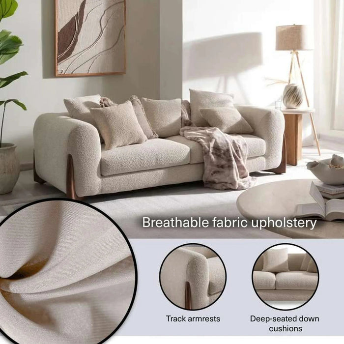 Hangu 3 Seater Sofa Pan Home