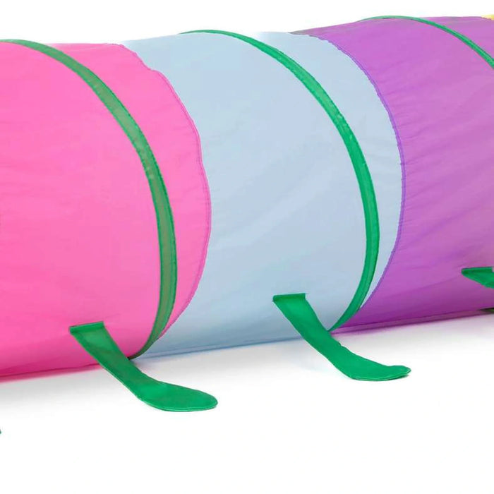 Happy Caterpillar Foldable Play Tunnel Tent 180 Cm - Green