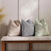 Harlyn 2 Piece Cushion Cover Set-45X45 Cm- Grey Pan Home