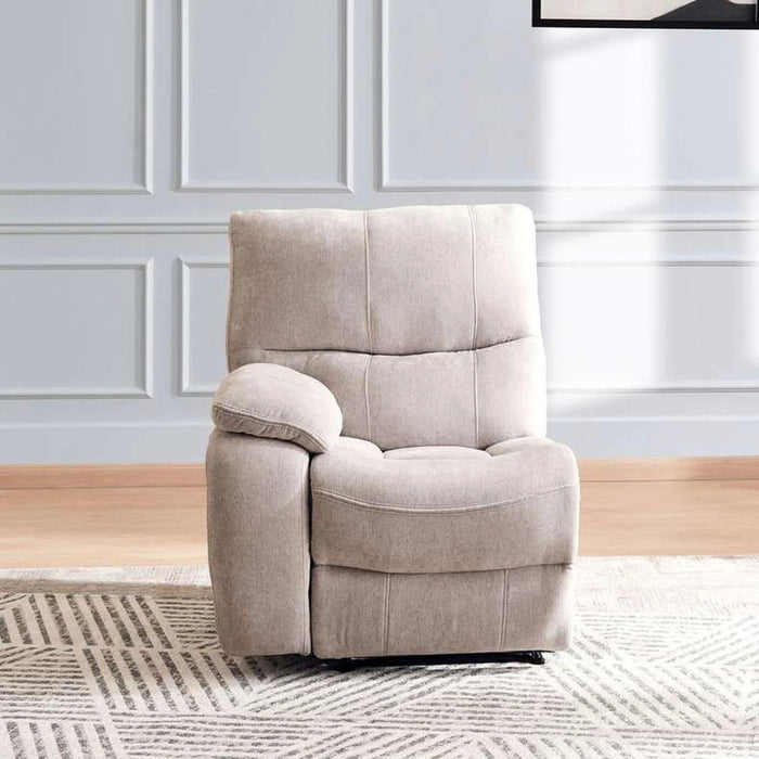 Harmonious Left Arm Chair Modular Recliner - Beige