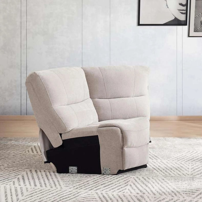 Harmonious Wedge Corner Modular Recliner - Beige