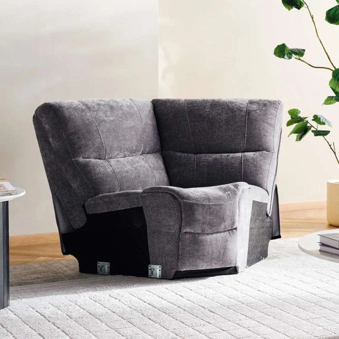 Harmonious Wedge Corner Modular Recliner - Grey