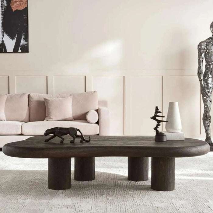 Harper Coffee Table Wood Large - Brown