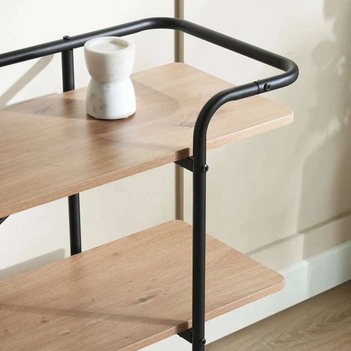 Hart 3 Tier Book Shelf Melamine - Brown Black