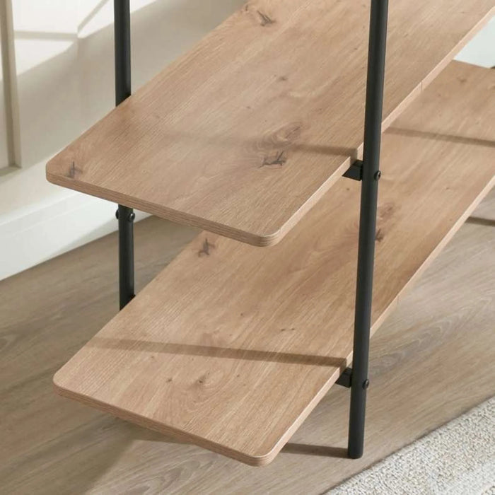 Hart 3 Tier Book Shelf Melamine - Brown Black