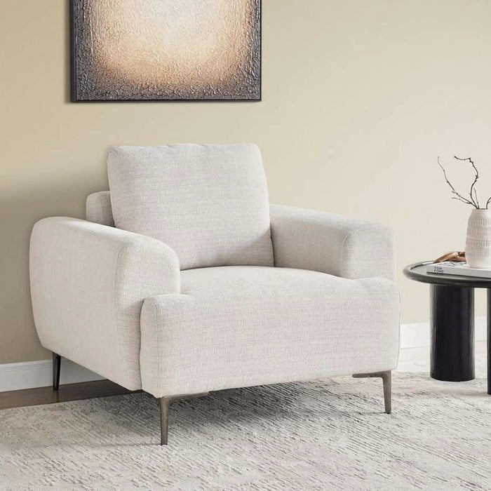 Hassa Single Seater Sofa - Beige