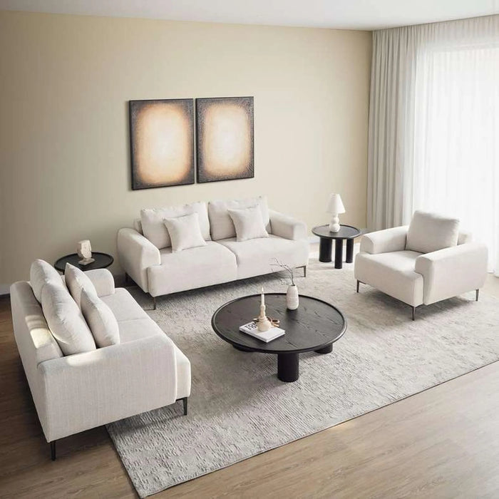 Hassa Single Seater Sofa - Beige