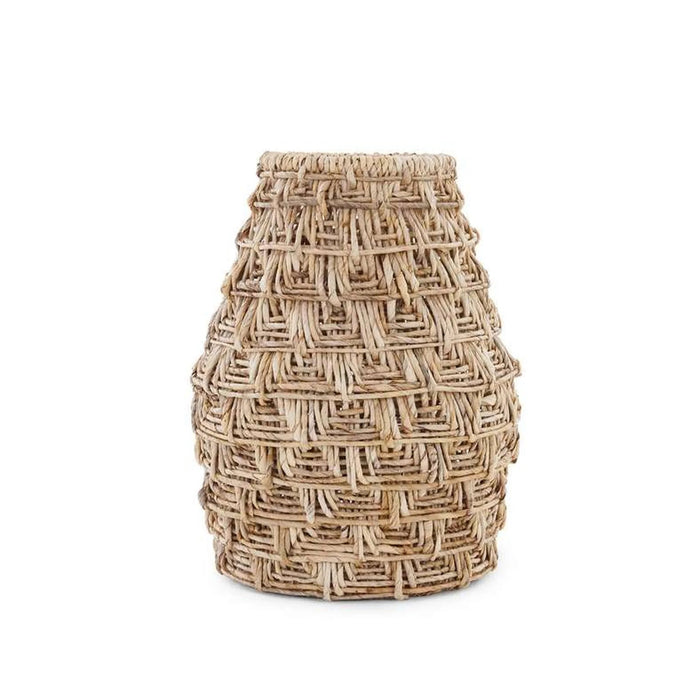 Haven Abaca Storage Basket Dia32.5X42Cm - Brown Pan Home