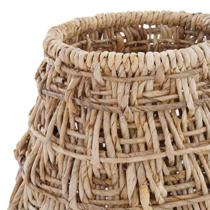 Haven Abaca Storage Basket Dia32.5X42Cm - Brown Pan Home