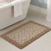 Havensoft Checkered Frame Turkish Cotton Bathmat 60X90 Cm - Blush Pan Home