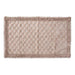 Havensoft Checkered Frame Turkish Cotton Bathmat 70X120 Cm-Beige Pan Home
