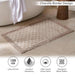 Havensoft Checkered Frame Turkish Cotton Bathmat 70X120 Cm-Beige Pan Home