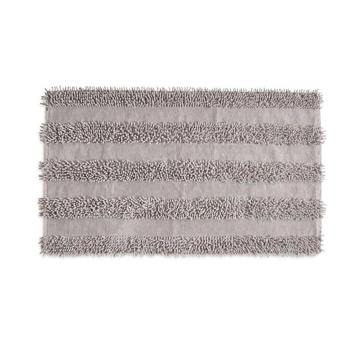 Havensoft Chenille Turkish Cotton Bathmat 60X90 Cm -Silver Pan Home