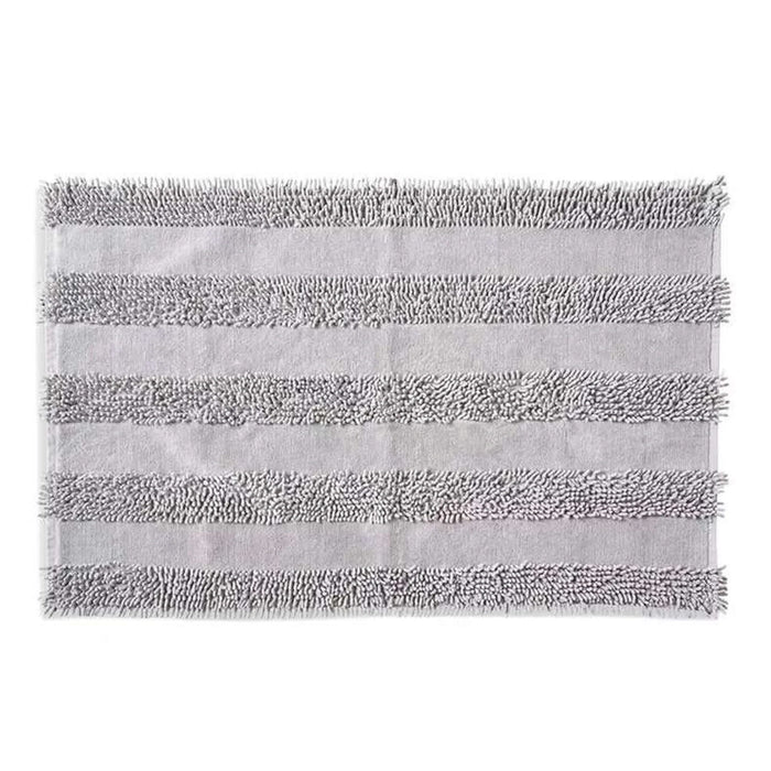 Havensoft Chennile Turkish Cotton Bathmat 70X120 Cm -Silver Pan Home