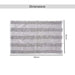 Havensoft Chennile Turkish Cotton Bathmat 70X120 Cm -Silver Pan Home