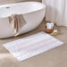Havensoft Chennile Turkish Cotton Bathmat 70X120 Cm -White Pan Home