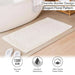 Havensoft Fleur Turkish Cotton Bath Mat 60X90 Cm-White Pan Home