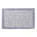 Havensoft Fleur Turkish Cotton Bath Mat 70X120 Cm-Silver Pan Home
