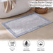 Havensoft Fleur Turkish Cotton Bath Mat 70X120 Cm-Silver Pan Home