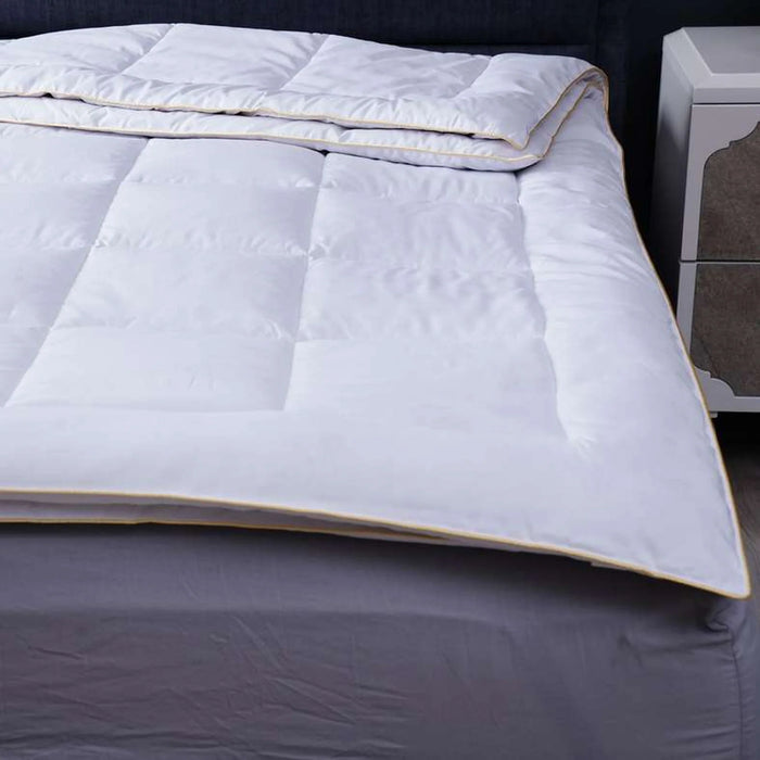 Healthy Charcoal 7.5 Tog Warm King Duvet 230X220Cm-White