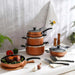 Heartha 12-Piece Cookware Set - Copper Pan Home