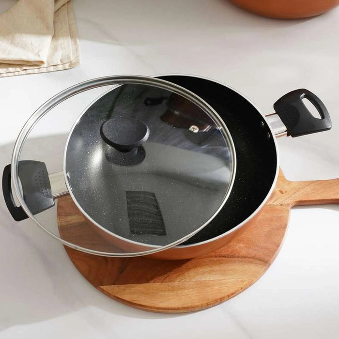 Heartha 12-Piece Cookware Set - Copper Pan Home