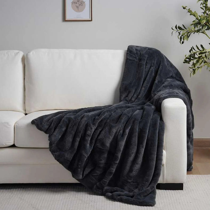 Heaven Blanket 150X200Cm - Graphite Pan Home