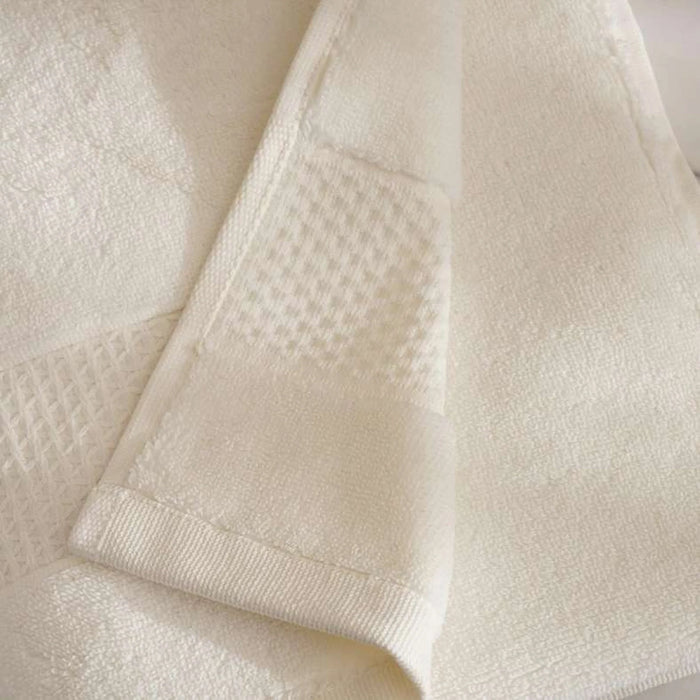 Heavensoft 630 Gsm Premium Turkish Cotton Zero Twist Hand Towel 50X90 Cm-Cream