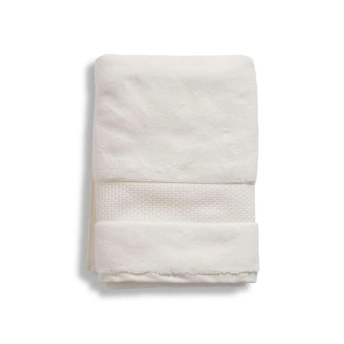 Heavensoft 630 Gsm Premium Turkish Cotton Zero Twist Hand Towel 50X90 Cm-Cream