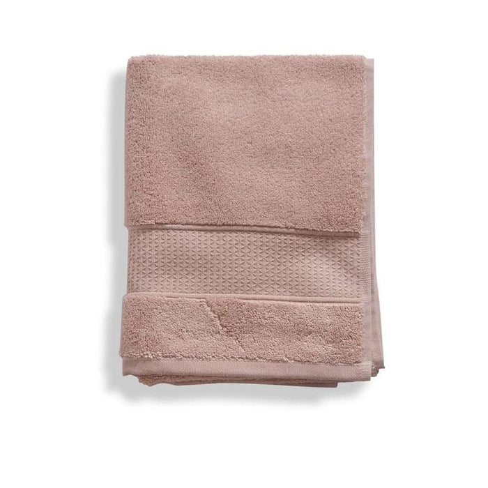 Heavensoft 630 Gsm Premium Turkish Cotton Zero Twist Hand Towel 50X90 Cm-Rose
