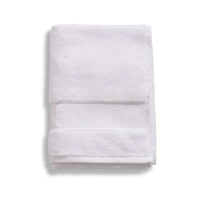 Heavensoft 630 Gsm Premium Turkish Cotton Zero Twist Hand Towel 50X90 Cm-White Pan Home