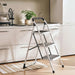 Hector 3-Steps Ladder 47X66X95Cm - Black Pan Home