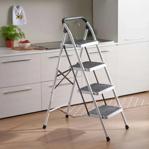 Hector 4-Steps Ladder 47X83X118.5Cm - Black Pan Home