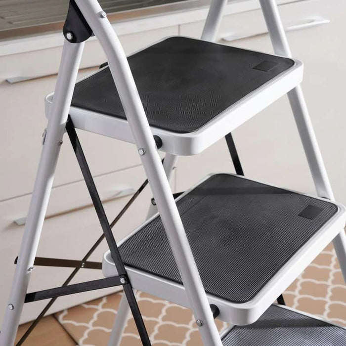 Hector 4-Steps Ladder 47X83X118.5Cm - Black Pan Home