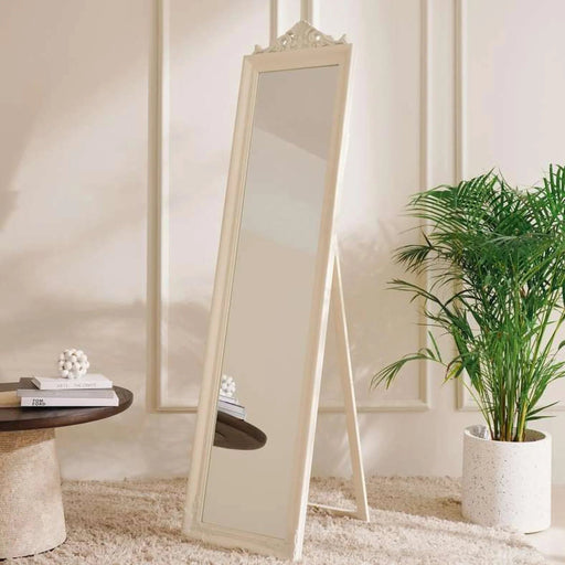 Hedge Cheval Mirror 35X158Cm - White Pan Home