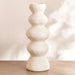 Hendrick Ceramic Vase 18.5X18X48.5Cm - Off White Pan Home