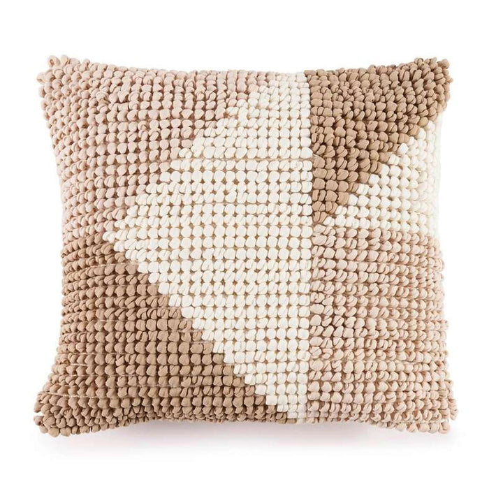 Hendrix Handwoven Filled Cushion 50X50Cm - Beige Pan Home