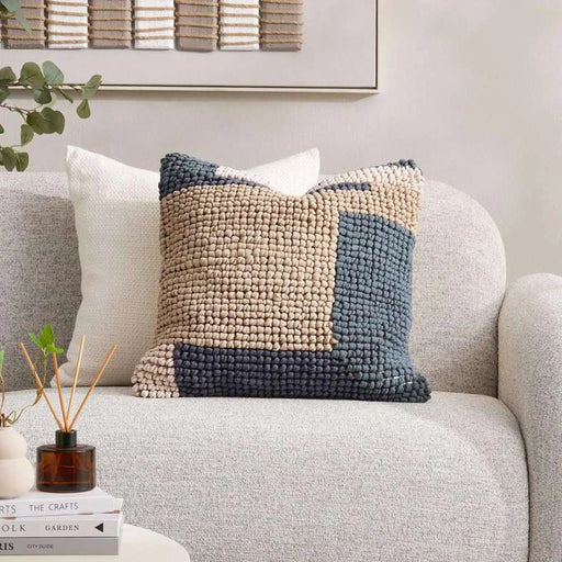 Hendrix Handwoven Filled Cushion 50X50Cm - Brown Pan Home